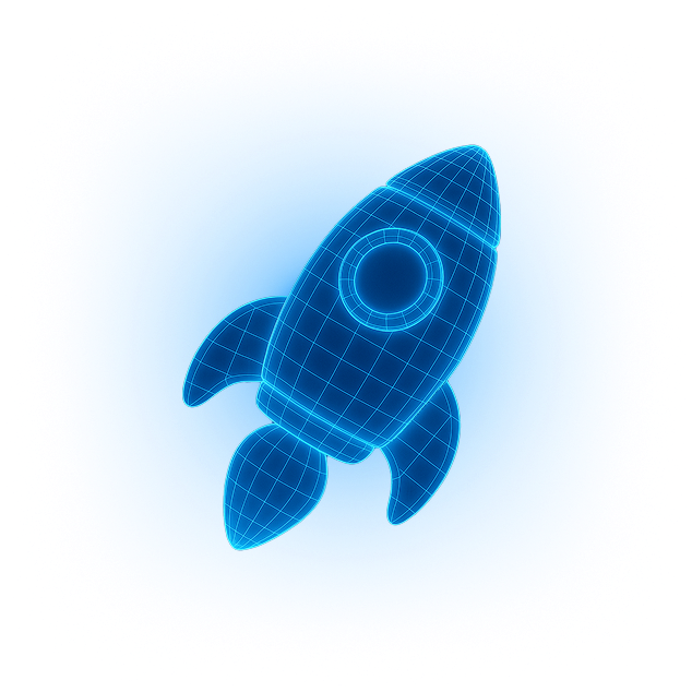 TechFest Rocket Illustration